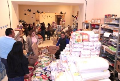 SEDIF fortalece centros de acopio para apoyar a comunidades afectadas por lluvias