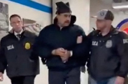 Maduro pasa su primera noche en prisi&oacute;n de Estados Unidos