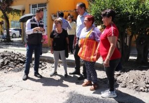 Supervisa Gobierno de la Ciudad avances de la campa&ntilde;a Bacheando Puebla en juntas auxiliares