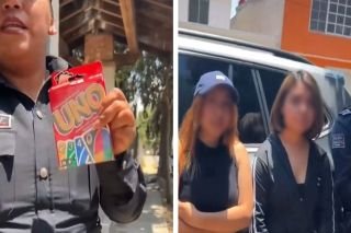 &iquest;Es juego de azar? Detienen a j&oacute;venes en Toluca por jugar UNO en la calle