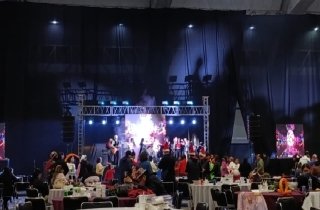 "Puebla es uni&oacute;n": Garc&iacute;a Parra encabeza cena navide&ntilde;a con familias poblanas