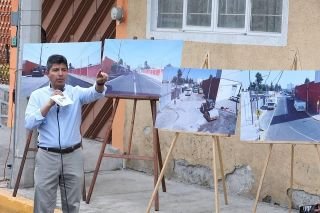 Eduardo Rivera P&eacute;rez entrega calle 55 sur en beneficio de m&aacute;s de 13 mil usuarios