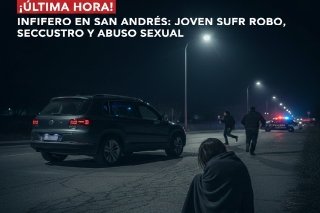 Infierno en San Andr&eacute;s: Joven sufre robo, secuestro y abuso sexual tras asalto armado