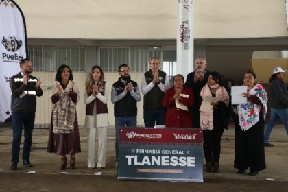 Entrega Pepe Chedraui obra educativa en la Primaria General Tlanesse