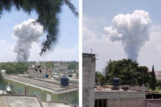 Explota taller de pirotecnia en Tultepec, Estado de M&eacute;xico