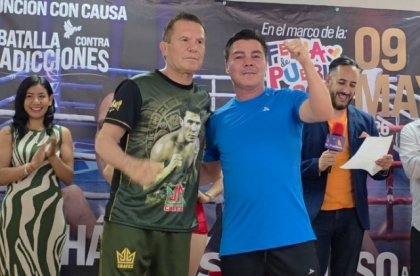Julio C&eacute;sar Ch&aacute;vez y el "Travieso" Arce listos para la gran pelea con causa
