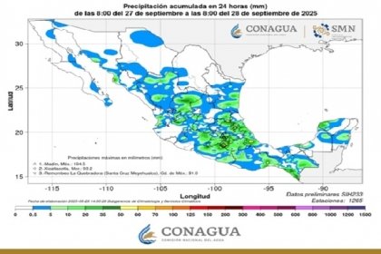 Despliega Gobierno de la Ciudad acciones preventivas y de atenci&oacute;n tras las lluvias; descarta personas lesionadas