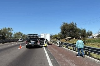 Violento asalto deja un muerto en la autopista M&eacute;xico&ndash;Puebla, a la altura de San Lucas El Grande