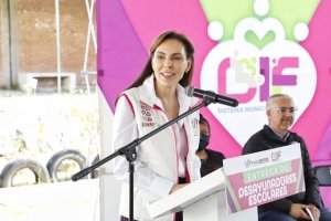 Se compromete MariElise Budib con la alimentaci&oacute;n de ni&ntilde;as y ni&ntilde;os de la Capital