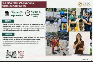 Puebla participa en Simulacro Nacional: refuerza cultura de prevenci&oacute;n y confianza ciudadana