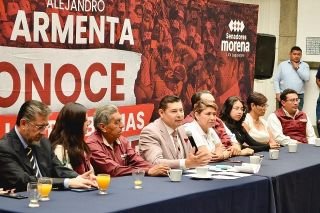 Armenta respalda la democracia sin derroches para el 2024