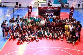 M&aacute;s de 50 equipos arrancan el Torneo de Barrios de Voleibol en la Ciudad de Puebla
