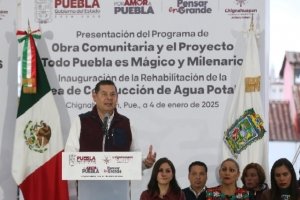 Construimos democracia con la decisi&oacute;n del pueblo, refiri&oacute; Armenta en Chignahuapan