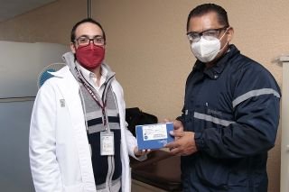 Arranca ISSSTEP estrategia de detecci&oacute;n oportuna de COVID-19 en centros laborales