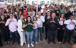 Impulsan inversi&oacute;n, empleo y capacitaci&oacute;n en Texmelucan con jornada del gobierno estatal