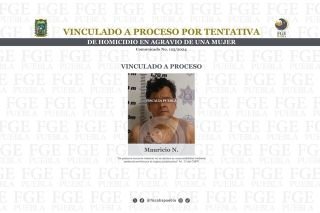 FGE vincula a proceso a ebrio que atent&oacute; contra la vida de una mujer