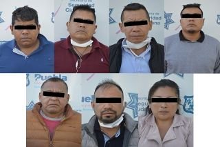 Siete integrantes de &ldquo;los cubanos&rdquo;, fueron detenidos por la polic&iacute;a municipal de Puebla