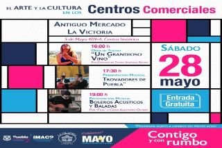 Arte y cultura por todas partes, de la mano del ayuntamiento de Puebla