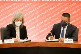 Firman ayuntamiento de San Andr&eacute;s Cholula Y Udlap convenio de colaboraci&oacute;n