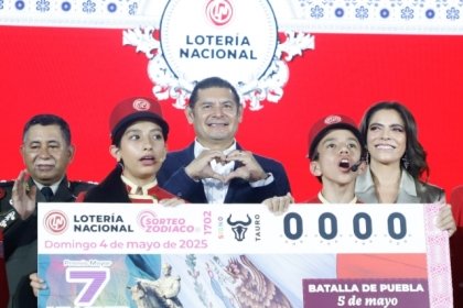 Conmemoran Sedena, Loter&iacute;a Nacional y Gobierno de Puebla &ldquo;Batalla del 5 de Mayo&rdquo;