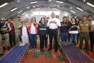 Reconoce Laura Vel&aacute;zquez, Coordinadora Nacional de Protecci&oacute;n Civil, preparativos estatales ante Contingencia Volc&aacute;nica