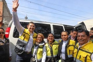 Gobierno estatal transforma carretera Puebla - Tlaxcala; registra 40% de avance