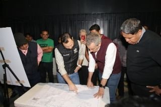 Construir&aacute; Pepe Chedraui red de alcantarillado pluvial en la colonia Santa Cruz Los &Aacute;ngeles