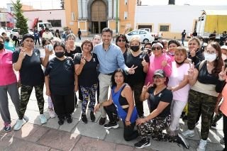 Cuatro canchas de Puebla capital se llenan de color a favor de la equidad de g&eacute;nero