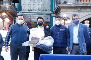 Exhorta Eduardo Rivera P&eacute;rez a trabajadores sindicalizados a hacer un gran equipo por Puebla