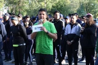 Eduardo Rivera P&eacute;rez encabeza 6ta carrera con cadetes de la Polic&iacute;a Municipal