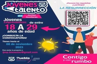 Ayuntamiento de Puebla invita a habitantes de la Resurrecci&oacute;n a participar en &lsquo;J&oacute;venes Talento&rsquo;&nbsp;