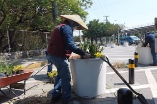 Mantiene Ayuntamiento de Puebla servicios p&uacute;blicos en calles de la ciudad