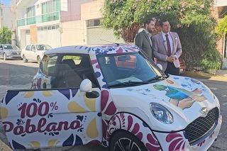 Puebla a la vanguardia del desarrollo tecnol&oacute;gico con la producci&oacute;n de autos el&eacute;ctricos: Armenta