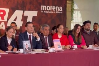 No estamos en guerra, s&oacute;lo hay competencia entre partidos: Armenta&nbsp;