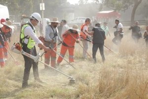 Faenas comunitarias recuperan espacios p&uacute;blicos y seguridad en todo el estado
