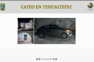 En Yehualtepec la Fiscal&iacute;a de Puebla recuper&oacute; un veh&iacute;culo robado&nbsp;