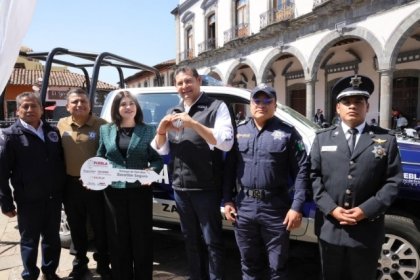 Con nuevas patrullas Gobierno Estatal refuerza seguridad en Zacatl&aacute;n