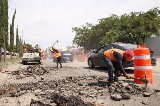 Bachet&oacute;n avanza con resultados, transforma las vialidades de Puebla