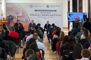 En conjunto con la CONAMER, realiza el poder judicial capacitaci&oacute;n para juezas y jueces de Puebla en juicios orales mercantiles