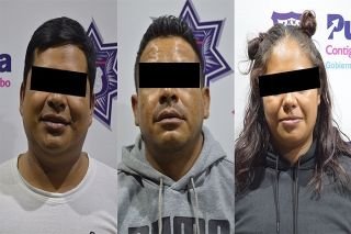 Polic&iacute;a municipal de Puebla detuvo a tres integrantes de la banda de &ldquo;El Perro&rdquo;