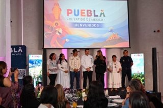 Puebla a la vanguardia como destino tur&iacute;stico ante tour operadores en Madrid