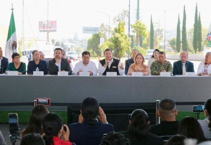 Tren ligero y cableb&uacute;s, los nuevos ejes de movilidad para Puebla: Armenta garantiza obras sin deuda p&uacute;blica