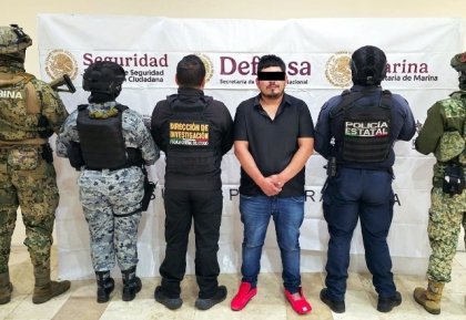 Autoridades federales y estatales capturan a presunto integrante del CJNG