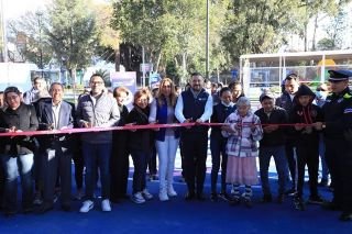 Colonia Belisario Dom&iacute;nguez estrena parque completamente renovado&nbsp;
