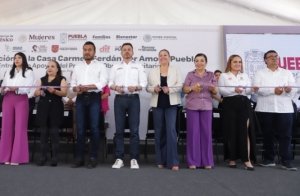 Con 15 Casas Carmen Serd&aacute;n, Gobierno del Estado cumple con protecci&oacute;n a poblanas