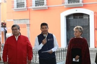 Ayuntamiento de Puebla contin&uacute;a mejorando la imagen urbana del centro hist&oacute;rico