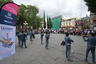 M&aacute;s de mil personas disfrutaron del jueves de mariachi en julio, actividad impulsada por el ayuntamiento de Puebla
