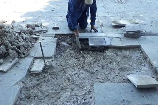 Ayuntamiento de Puebla rehabilit&oacute; calles del centro hist&oacute;rico previo a procesi&oacute;n 2022