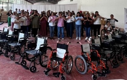SEDIF brinda bienestar con ayudas funcionales en los 217 municipios