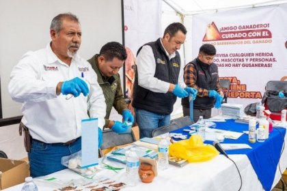 Refuerza gobierno estatal prevenci&oacute;n del gusano barrenador en la Sierra Negra